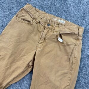 Carhartt Rugged Flex Work Pant 32x30 Brown Relaxed Fit Canvas Mens